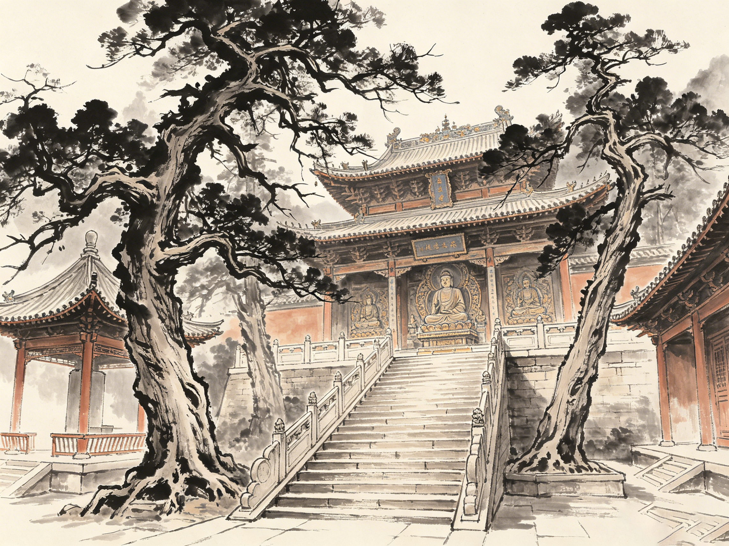 1934年《潭柘寺戒坛寺》